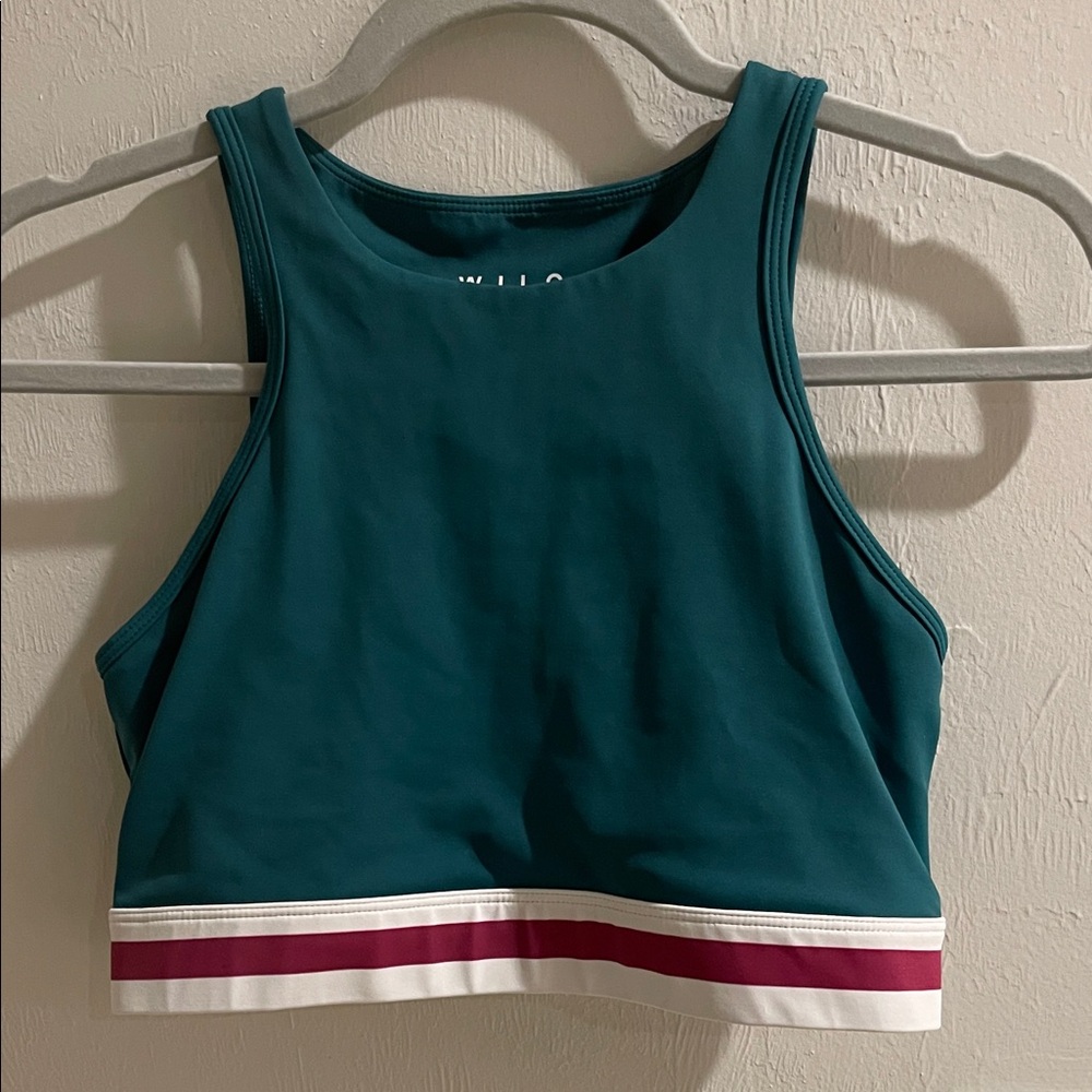 Teal Sleeveless Women's Top